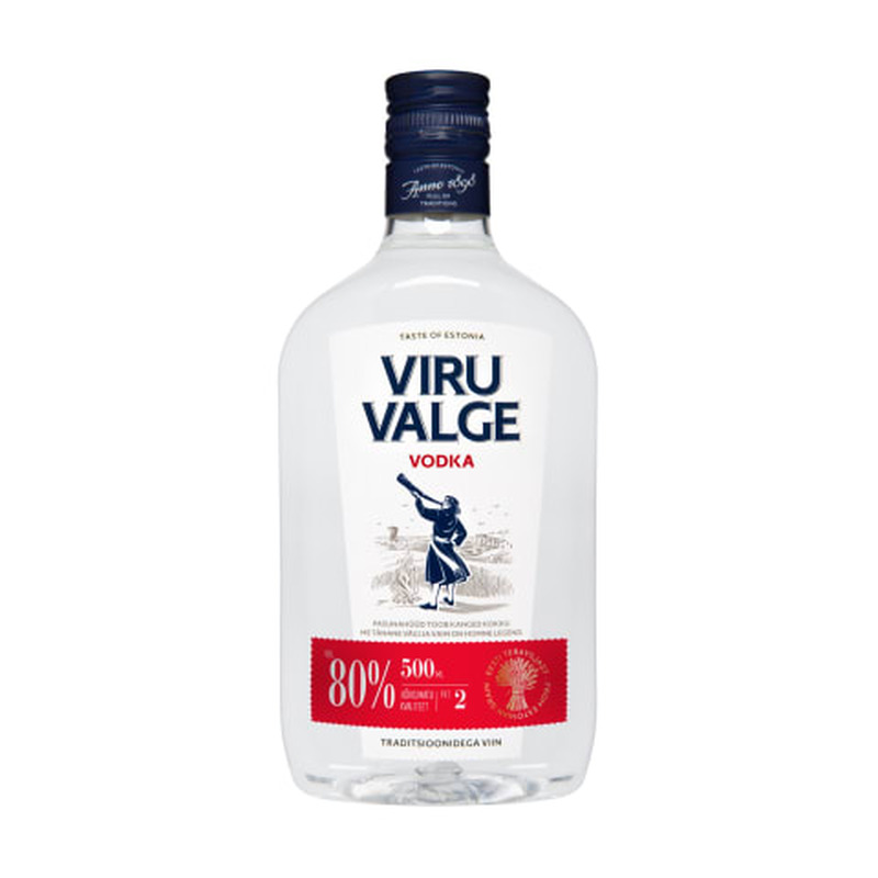 Viin Viru Valge Vägev 80% 0,5l