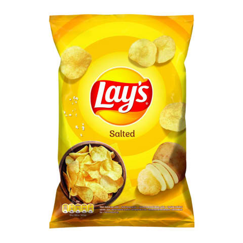 Kartulikrõpsud soolamaitselised, LAY'S, 130 g