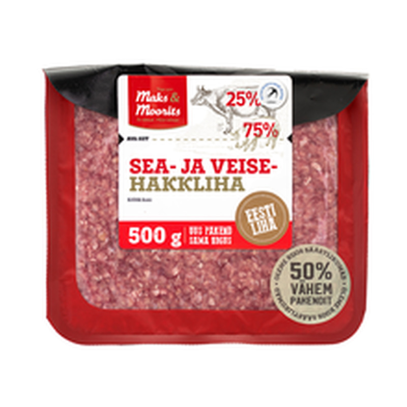 Sea- ja veisehakkliha, 500 g