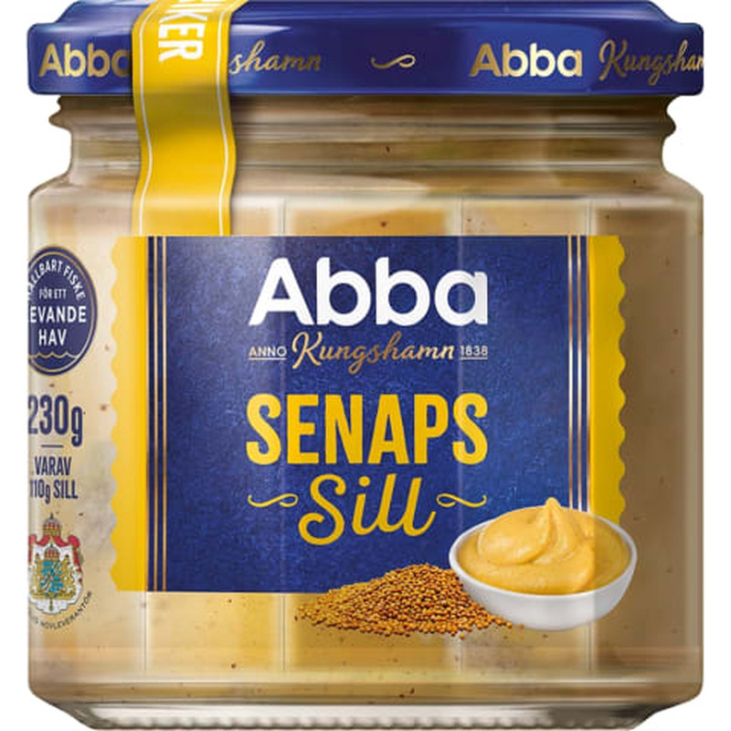 Heeringad sinepikastmes Abba 230g