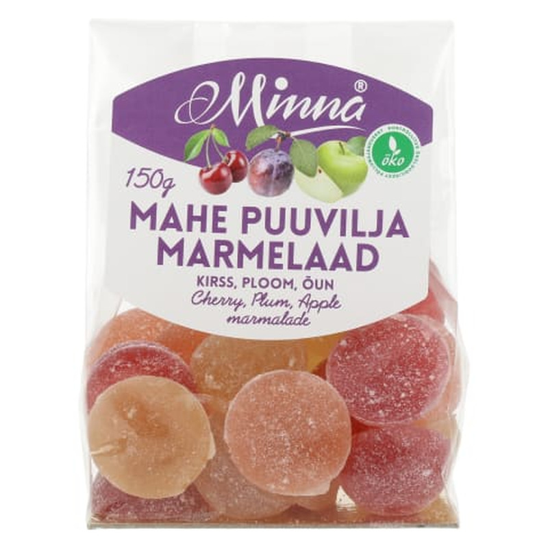 Mahe marmelaad puuvilja Minna 150g