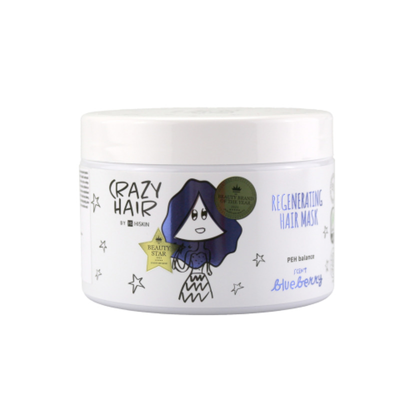 Juuksemask Crazy Hair taastav mustika aroomiga 300ml