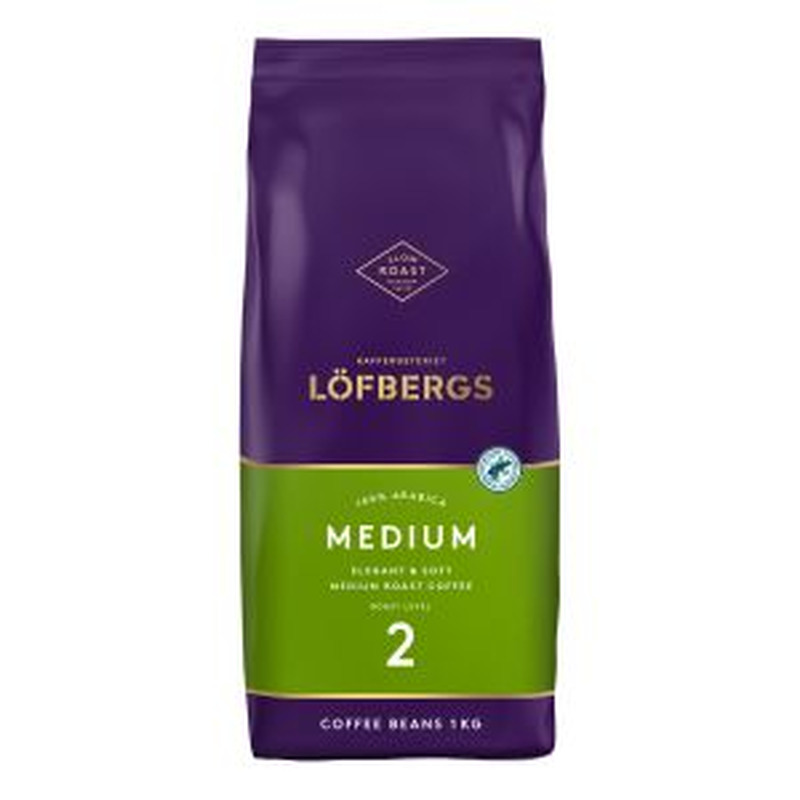 Löfbergs kohviuba keskmine röst 1kg