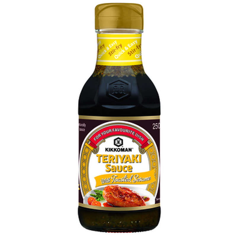 KIKKOMAN Teriyaki kaste röstitud seesamiga 250ml