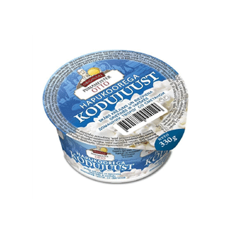 Kodujuust OTTO hapukoorega, 330g