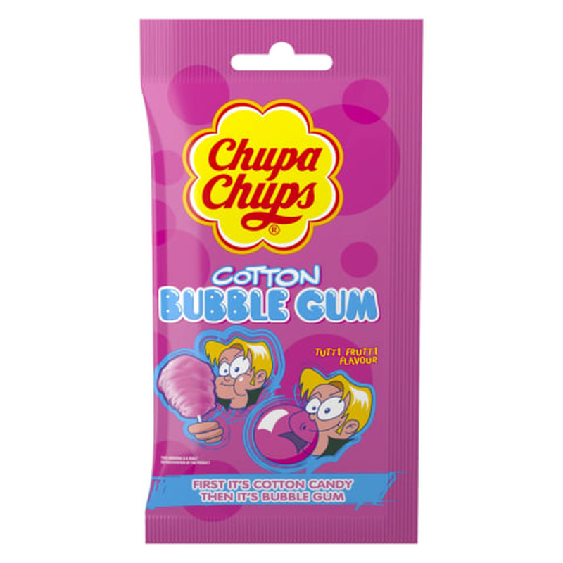 Närimiskumm Chupa Chups Bubbly Tutti Frutti 11g