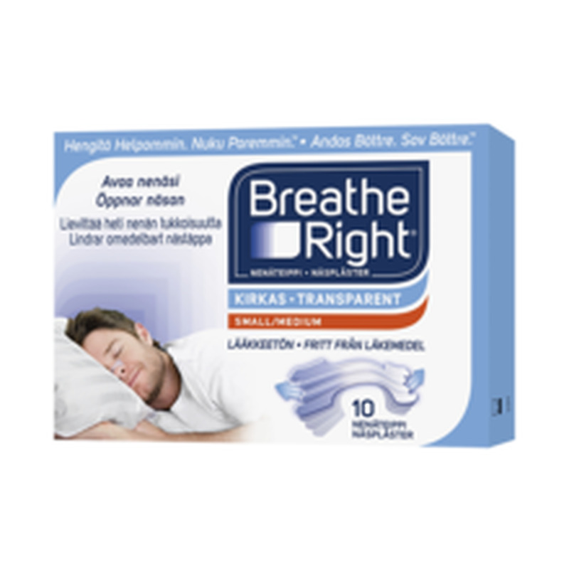 Breathe right ninateip hingamiseks 10tk