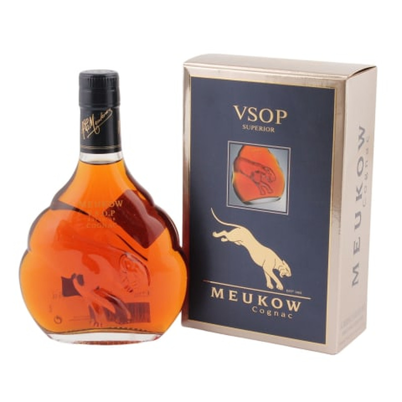 Cognac Meukow Cognac VSOP 40% 0,35l