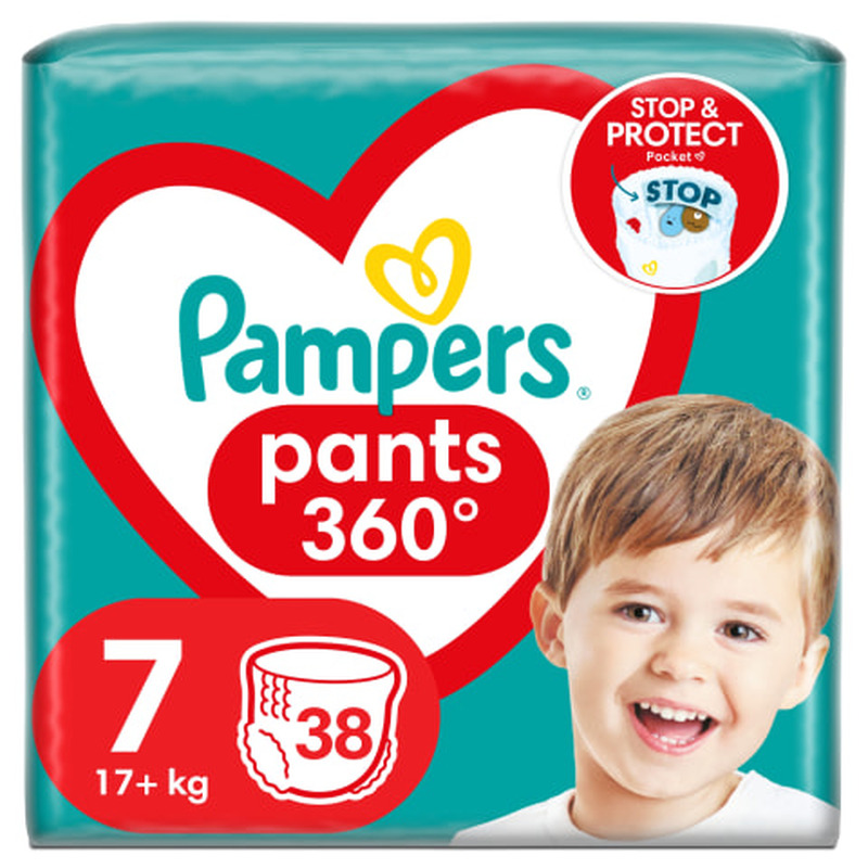 Püksmähkmed Pampers Jumbo S7 17+kg 38tk