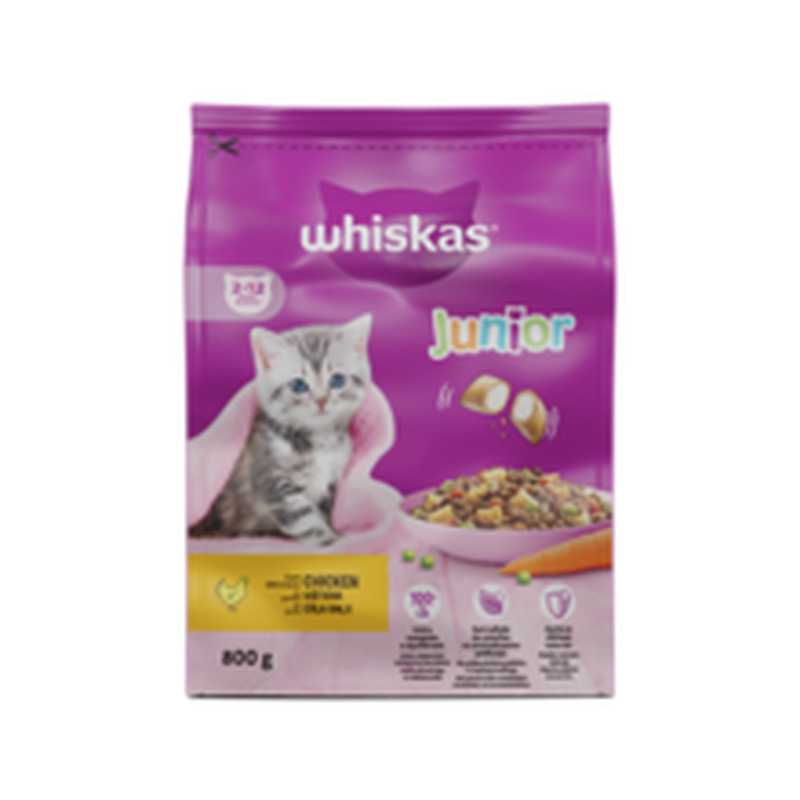 Whiskas kuivtoit täiskasvanud kassidele tuunikalaga 800g