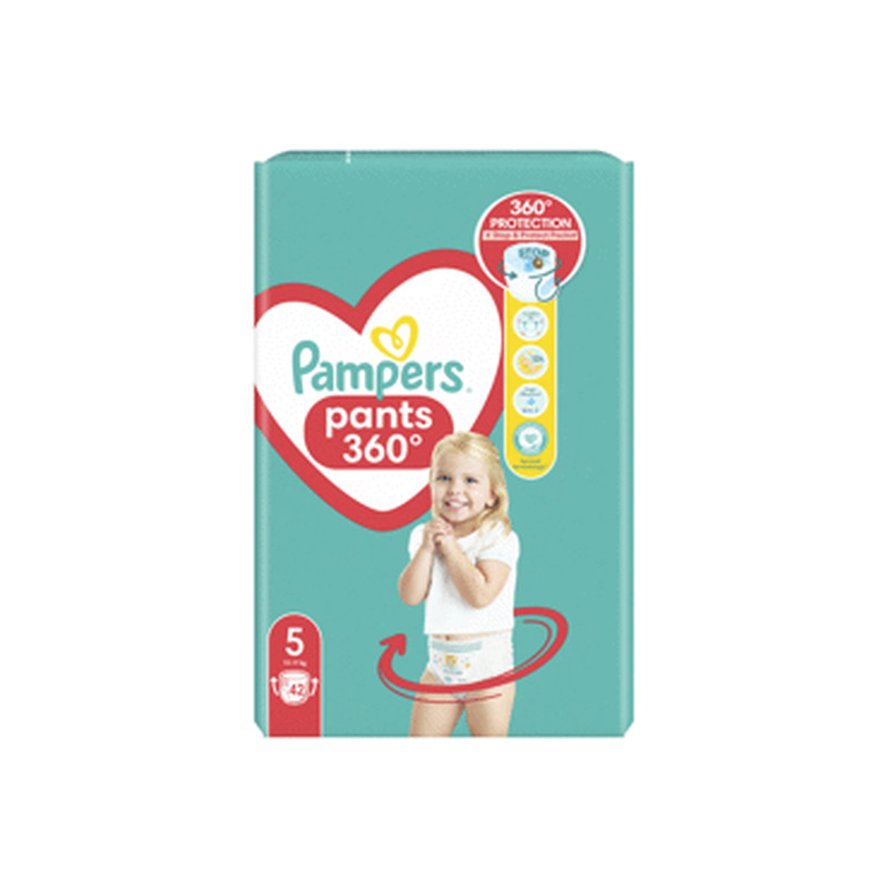 Püksmähkmed PAMPERS Maxi pack S5 42tk