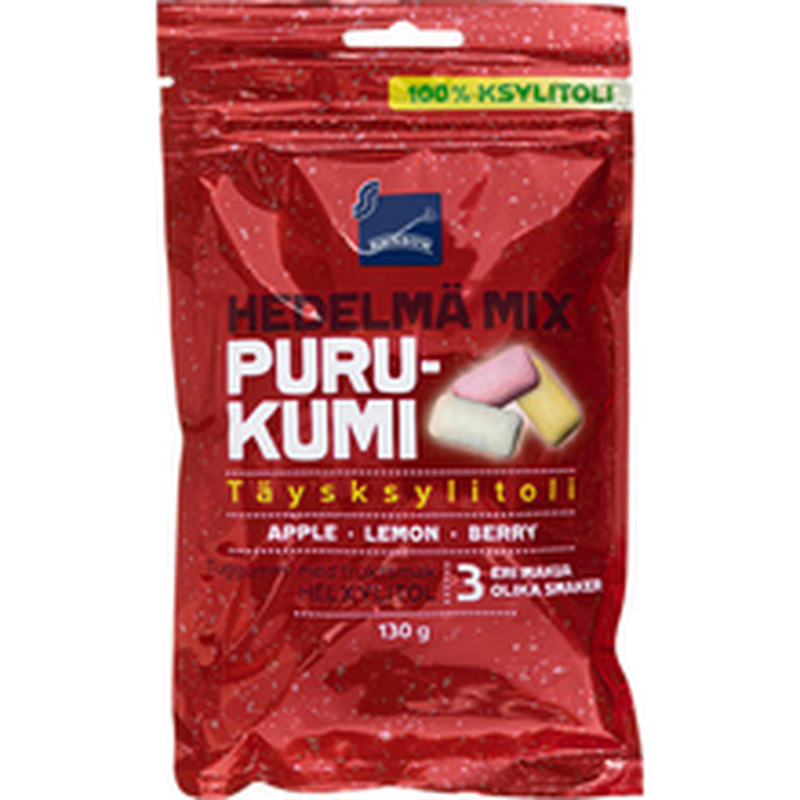 Rainbow Fruity Mix Xylitol närimiskummid 130 g