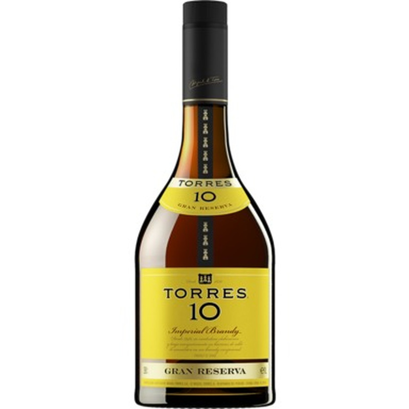 TORRES Brandy 10 Gran Reserva 38% 100cl