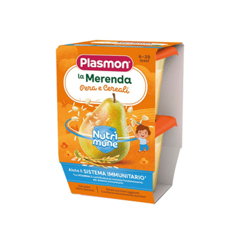 Pirni-teraviljapüree PLASMON 2x120g 6k