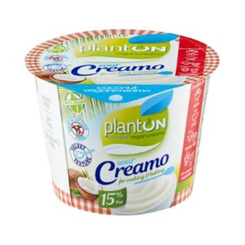 PlantON Vegan hapendatud kookoskreem 200g