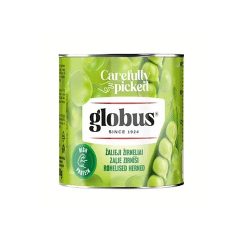 Konserveer.roheline hernes GLOBUS 400g