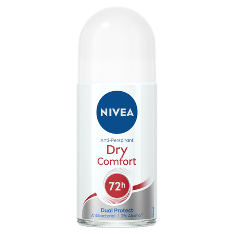 Rulldeodorant Nivea Dry Comfort naistele 50ml