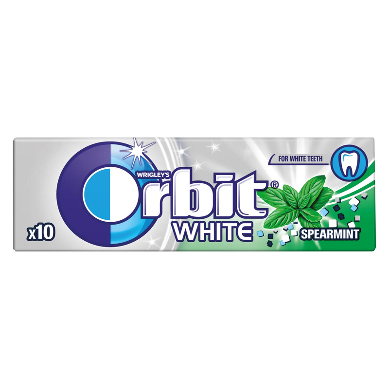 Närimiskumm White Spearmint suhkruvaba, ORBIT, 14 g