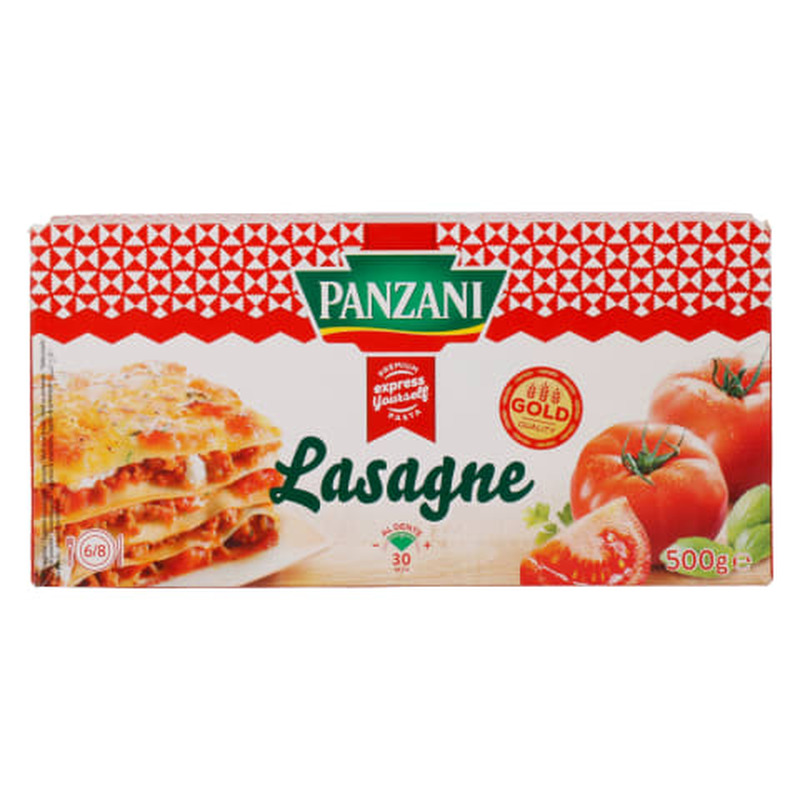 Lasanjeplaadid Panzani 500g