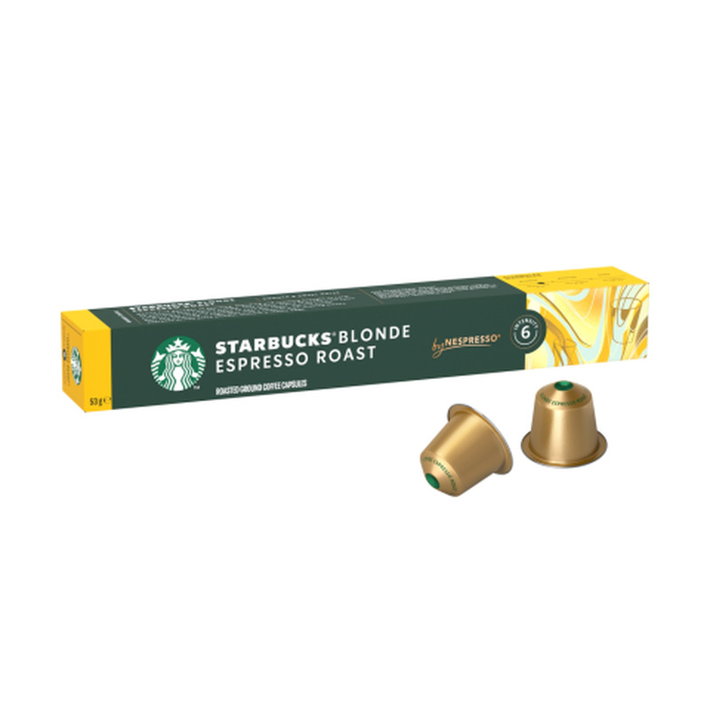 Kohvikapslid Starbucks Blonde Espresso Roast 10tk, 53g