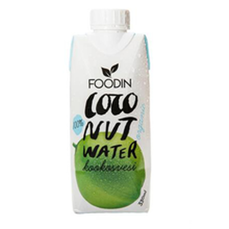 Foodin kookosvesi luomu 330 ml