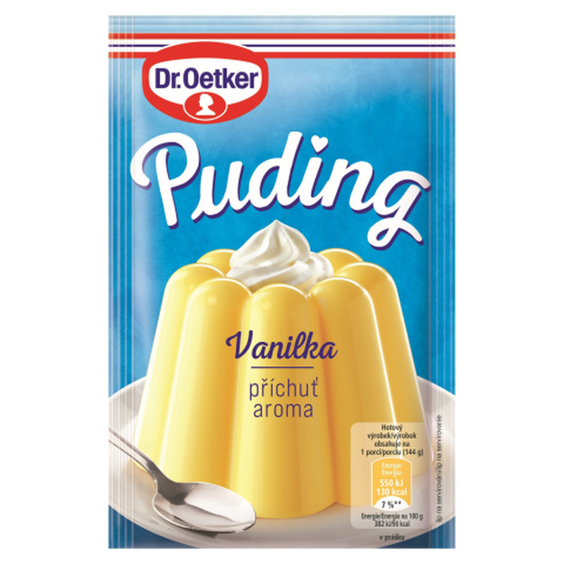 Pudingupulber vanilli maitseline Dr.Oetker 38g