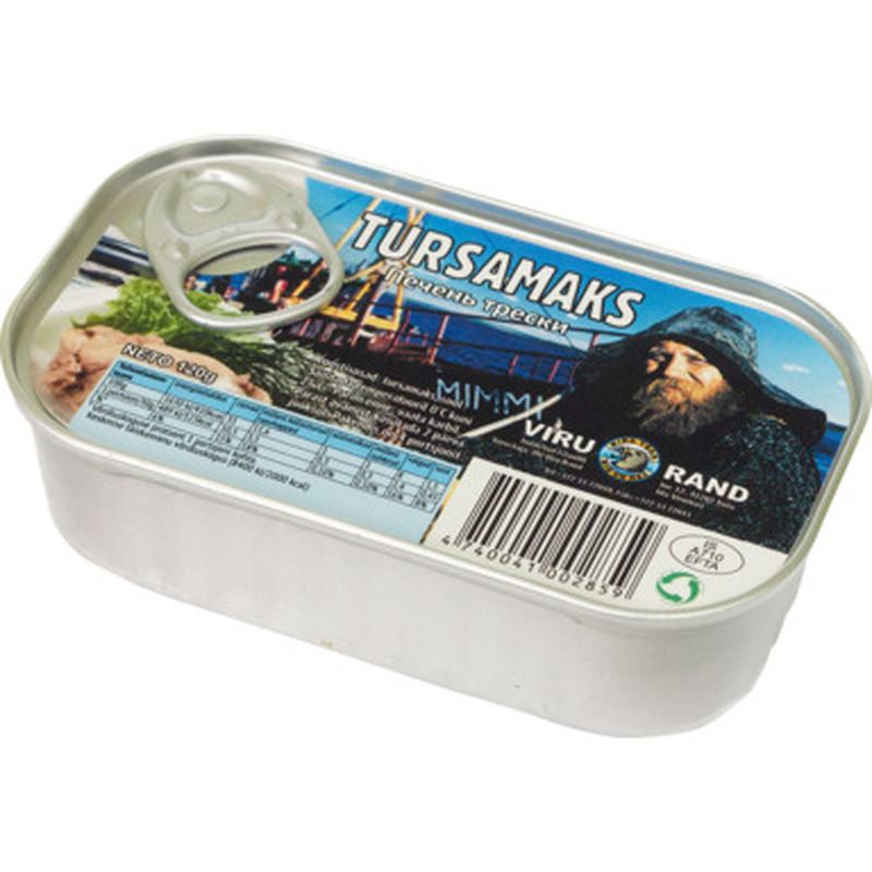 VIRU RAND Tursamaks naturaalne 120g