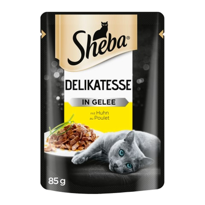 Kassisööt Sheba Delikatesse kana tarrendis 85g