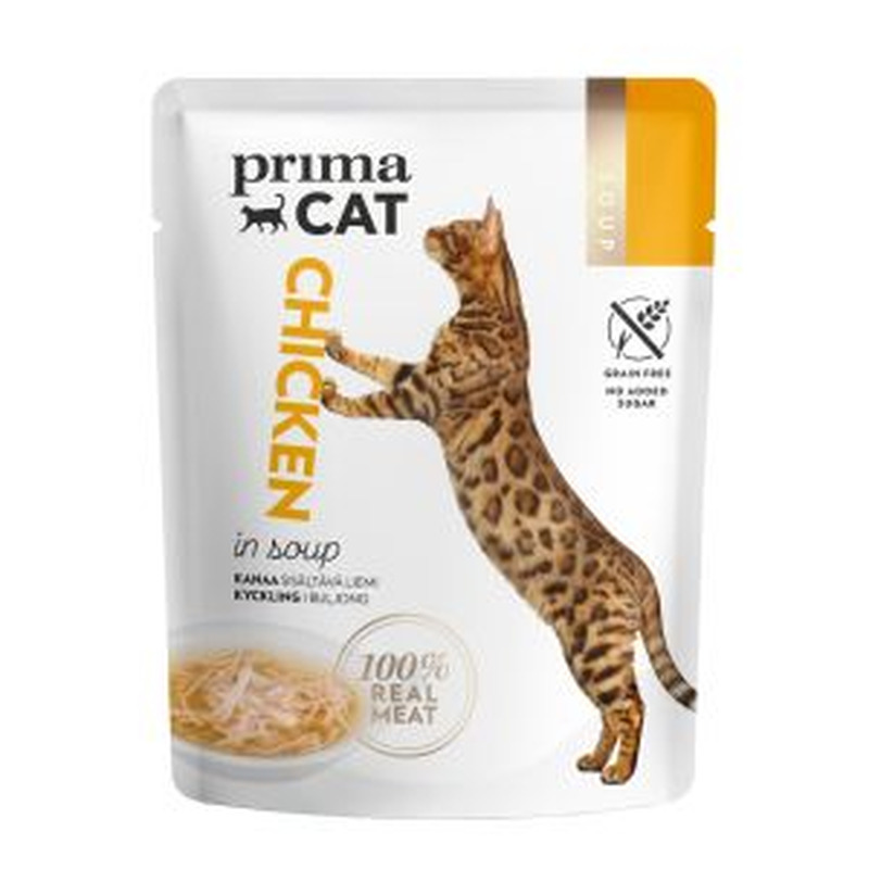 PrimaCat kanasupp kassile 40g