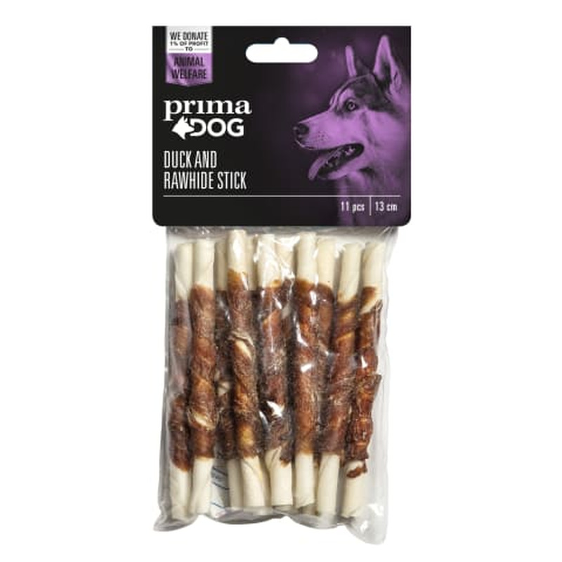 Närimiskondid pardilihaga PrimaDog 13cm,11tk,100g