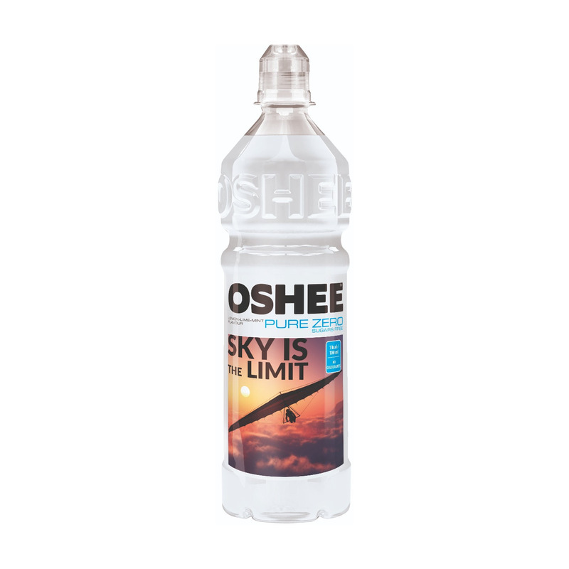 KAST 6tk! OSHEE spordijook Pure Zero L-karnitiiniga 750 ml