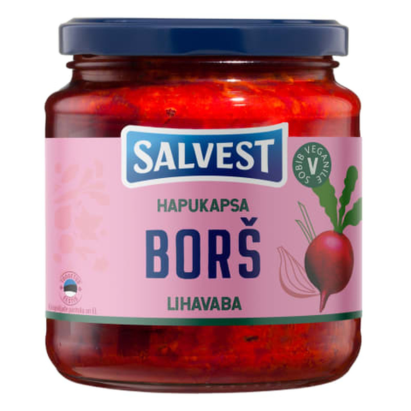 Salvest Hapukapsaborš 530 g