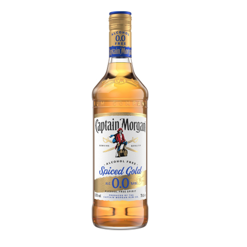 Alkoholivaba rumm Captain Morgan magusainetega 0,7l