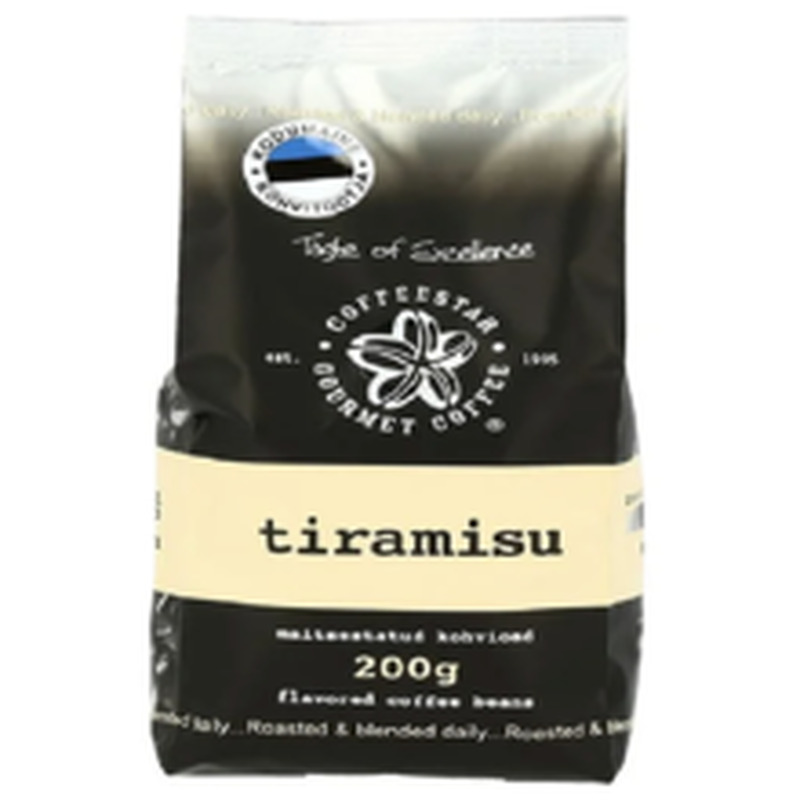 Kohvioad Tiramisu, COFFEESTAR, 200 g