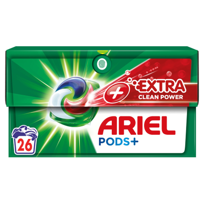 Geelkapslid Ariel Extra Clean 26tk