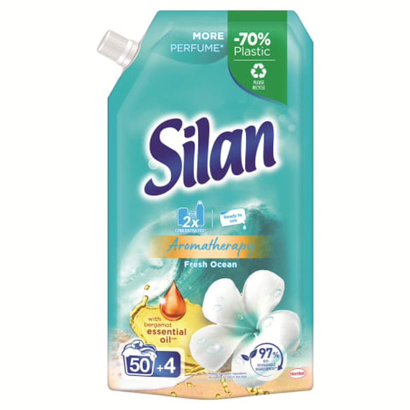 Kontsentreeritud pesuloputusvahend Silan fresh ocean 54wl 594ml