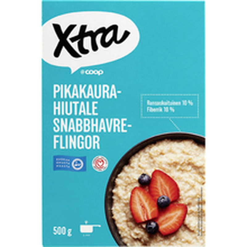 Kiirkaerahelbed Xtra, COOP, 500 g