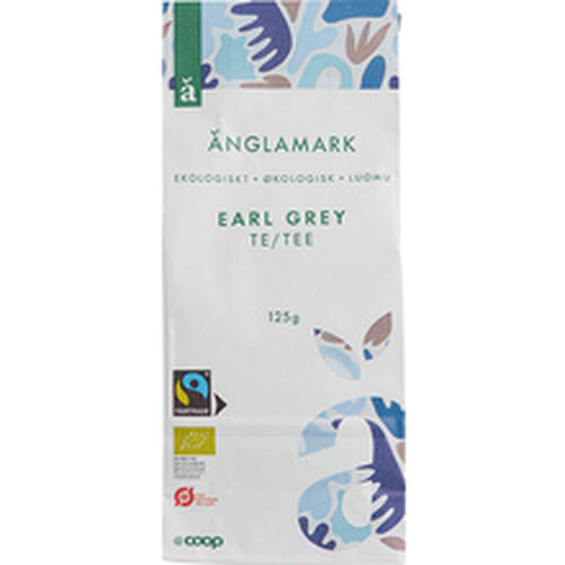 Änglamark Earl Grey tee, mahe 125g