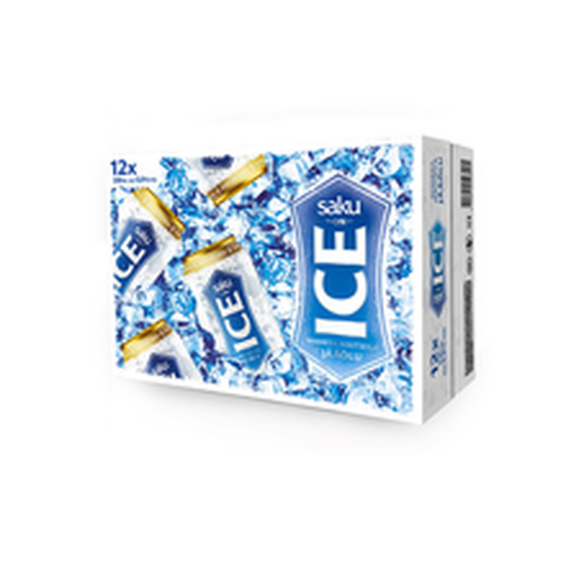 Saku On Ice hele õlu 5% vol 12*0.33L