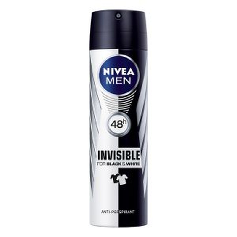 Deodorant Power Black ja White, NIVEA, 150 ml