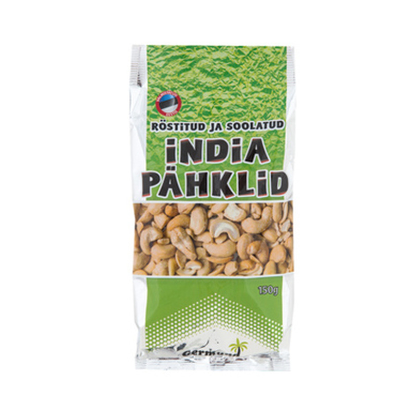 India pähkel röstitud,soolatud, GERMUND, 150 g