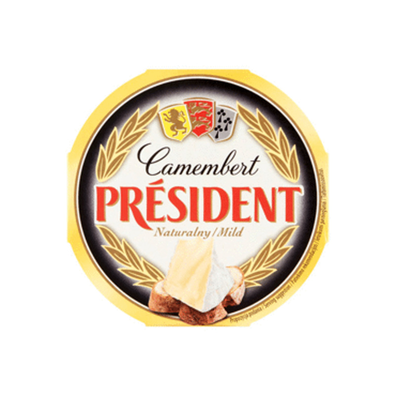 Juust Camembert PRESIDENT naturaal,120g