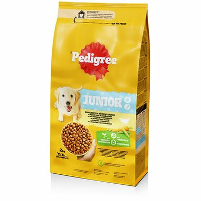 Kuivtoit kutsikatele linnuliha ja köögiviljaga, PEDIGREE, 2 kg