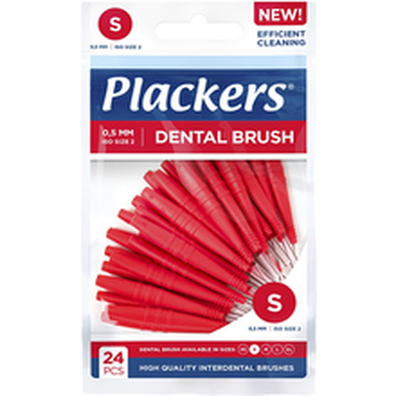 Plackers hambavahepuhasti 0.5mm 24tk