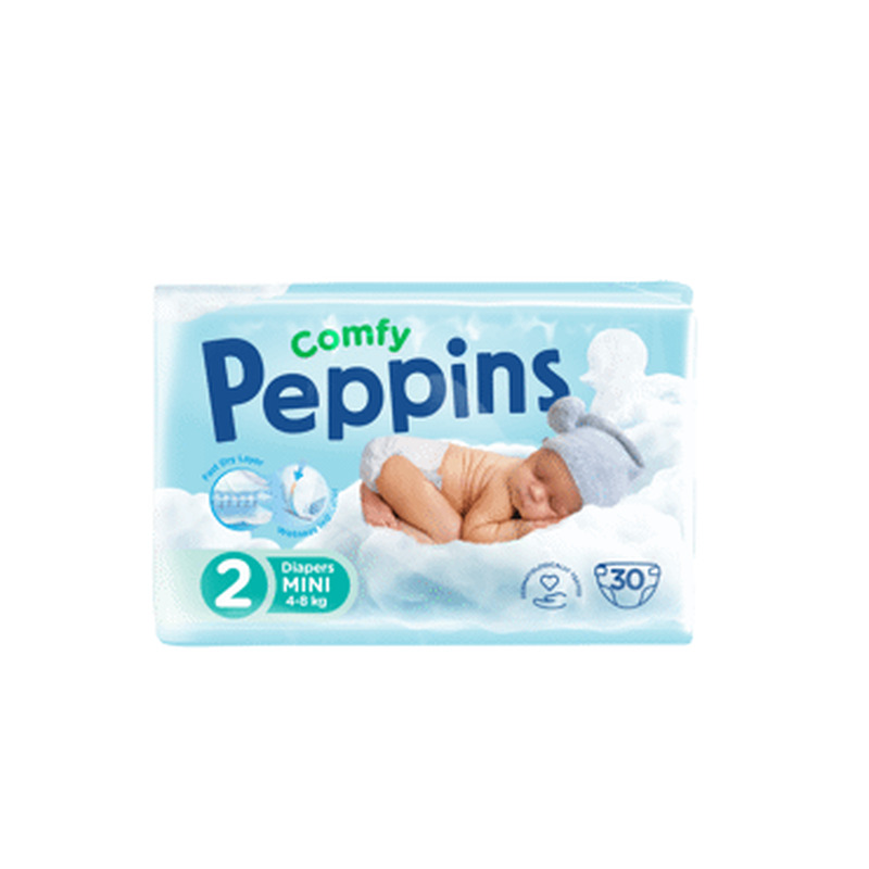 Mähkmed PEPPINS Comfy s2 4-8kg, 30tk