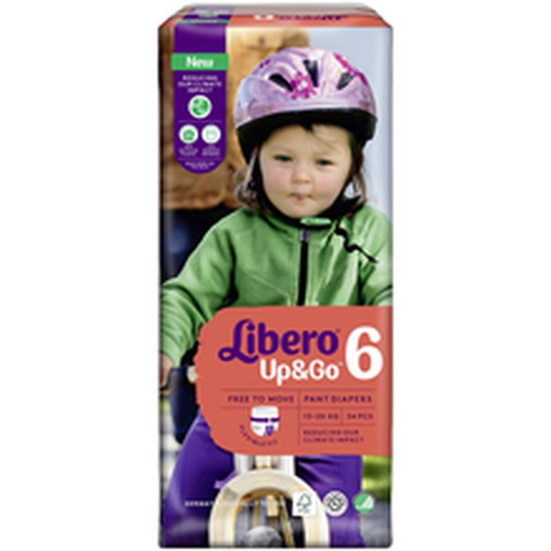 Libero UP&GO 6 püksmähkmed 13-20 kg 34 tk