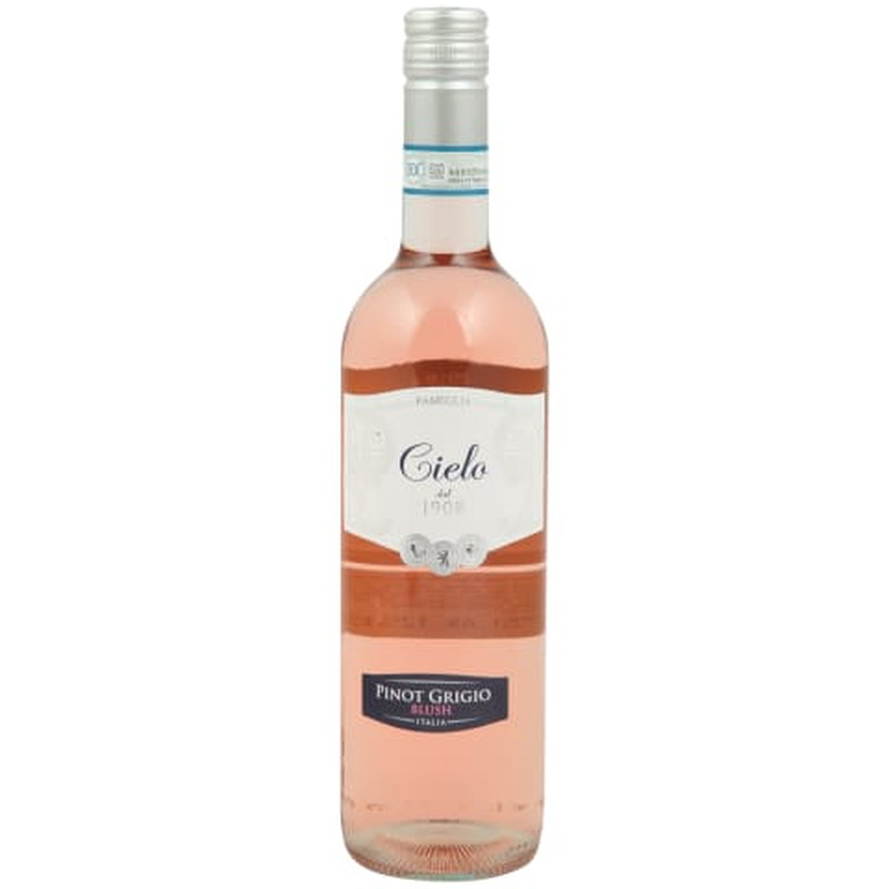 Kaitstud päritolunimetusega vein Cielo Pinot Grigio Blush 0,75l