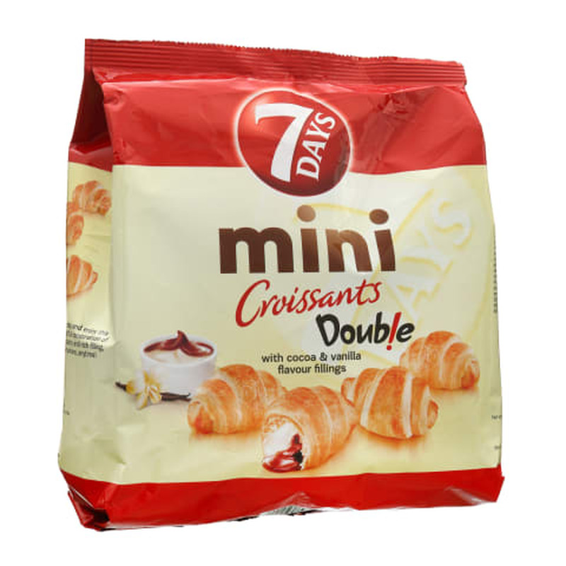 Croissant kakao-vanilje täidisega 7 Days Mini 185g