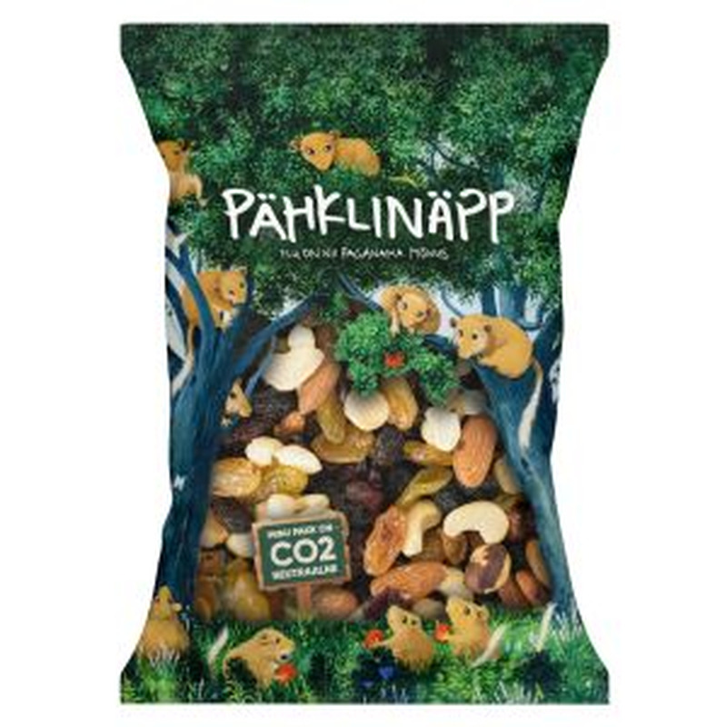 Pähklite ja puuviljade segu, PÄHKLINÄPP, 500 g