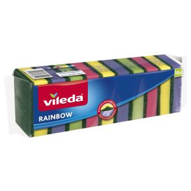 Svammid Rainbow, VILEDA, 10 tk